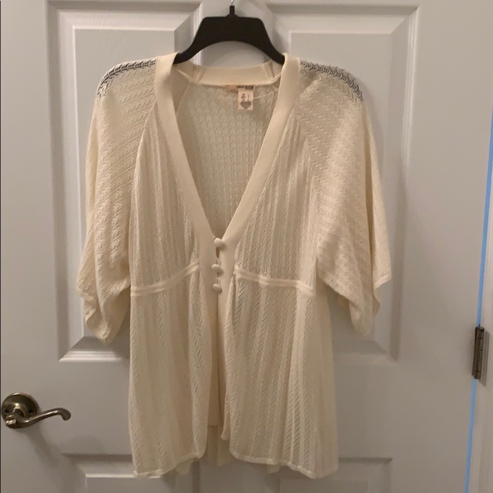 DKNY light sweater.